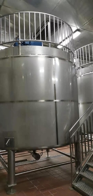Stainless Steel Tanks Single Layer Jacketed Insulated Tank Volume From 100L To 300HL