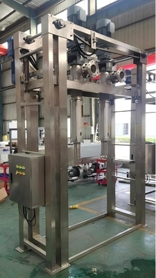 Electric Lifting Type Drum Paste Discharging System Capacity From 1 Ton / Hour To 15 Tons / Hour
